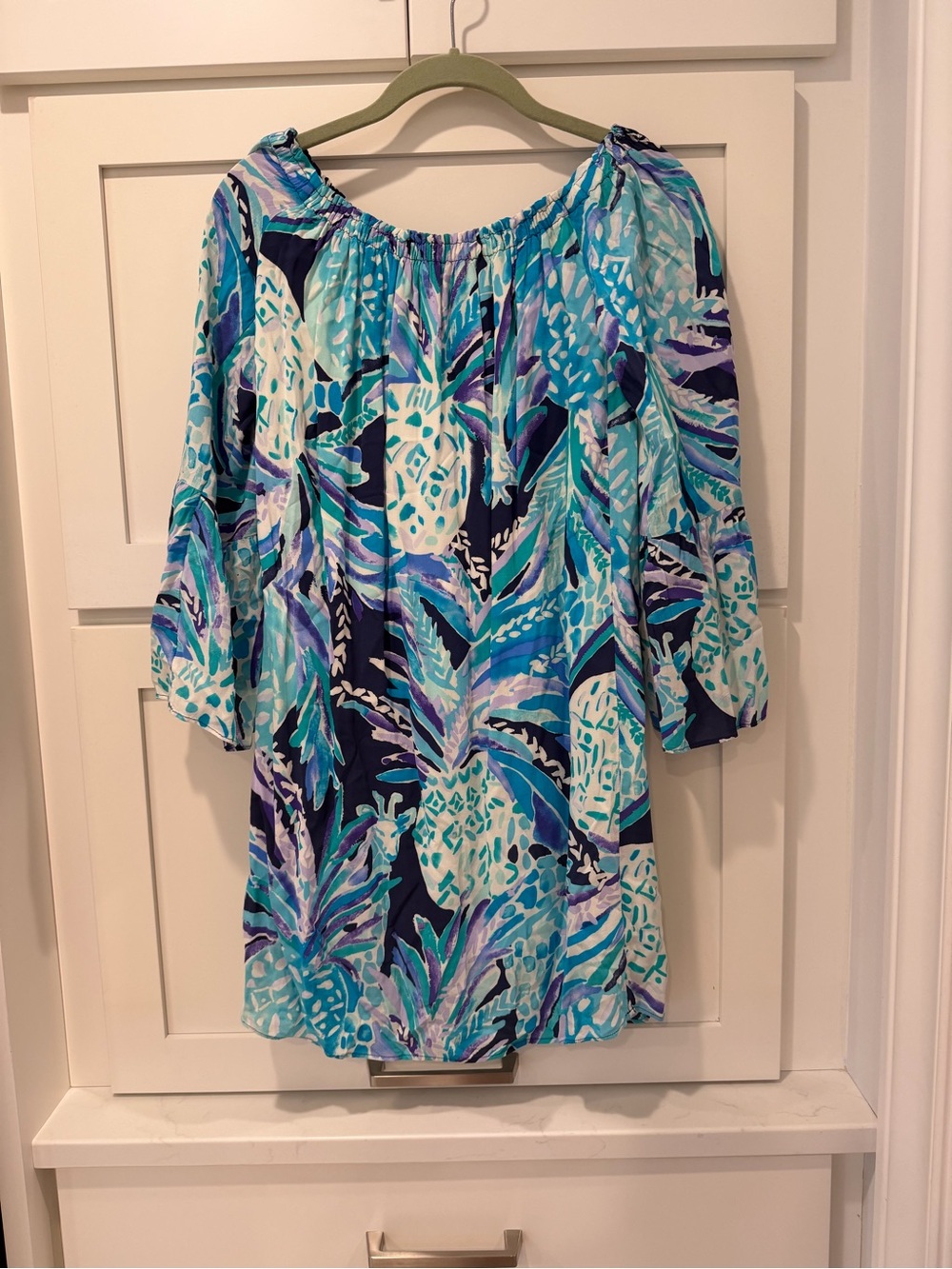 Lilly Pulitzer nevie dress Bright Navy, alotta colada